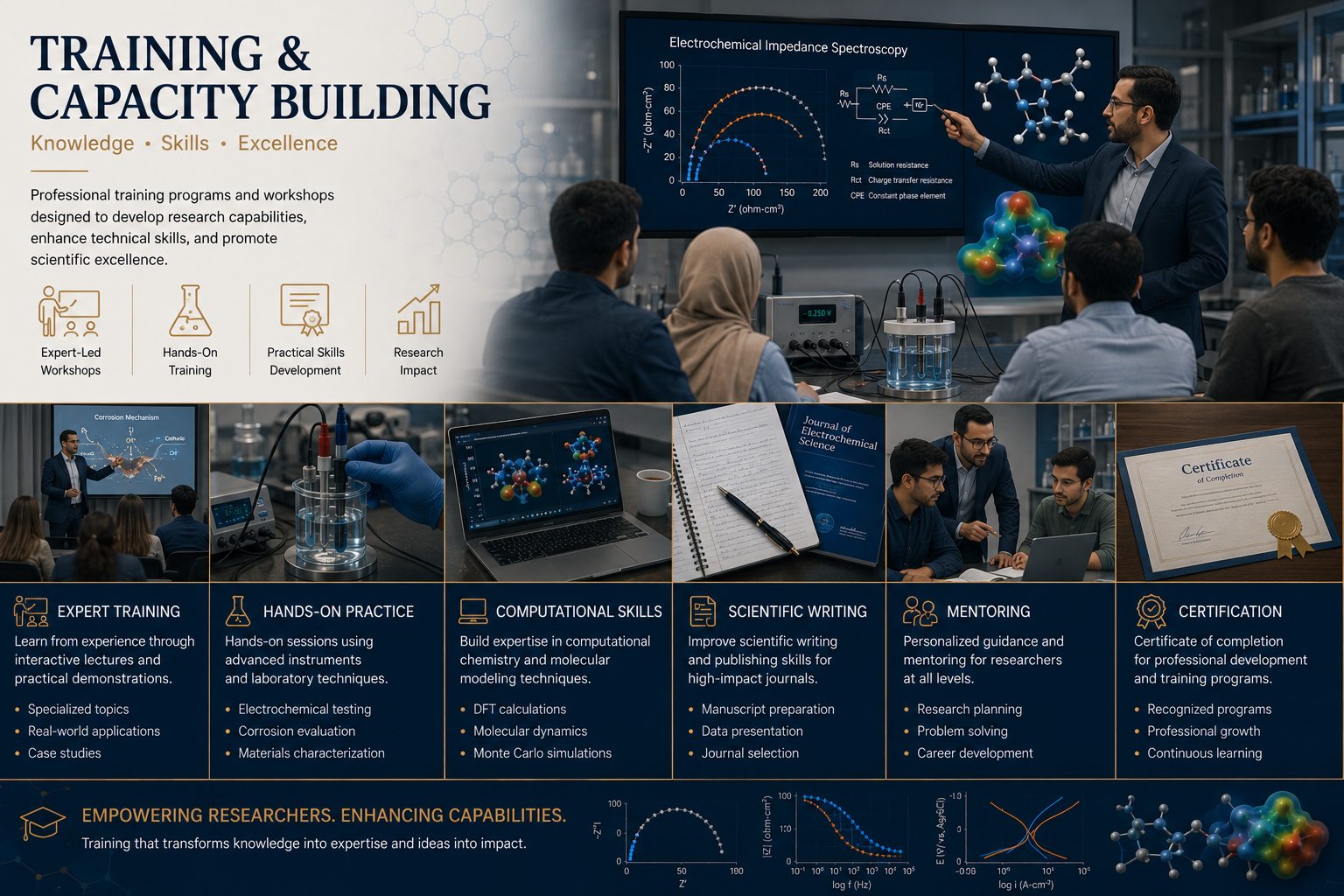 Professional scientific training workshop